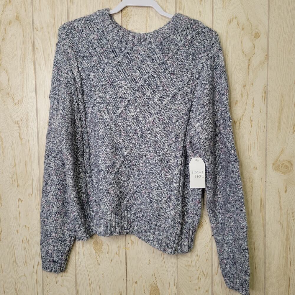 Time and Tru Knitted Pullover Sweater